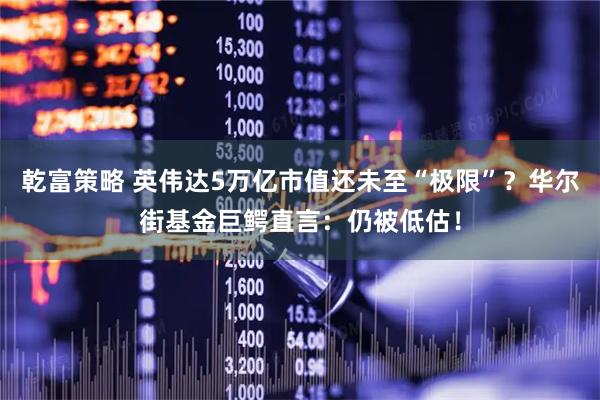 乾富策略 英伟达5万亿市值还未至“极限”？华尔街基金巨鳄直言：仍被低估！